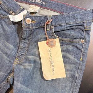 Banana Republic Med Dark Blue Denim Women’s Jeans - Size 12 - NWT - never worn